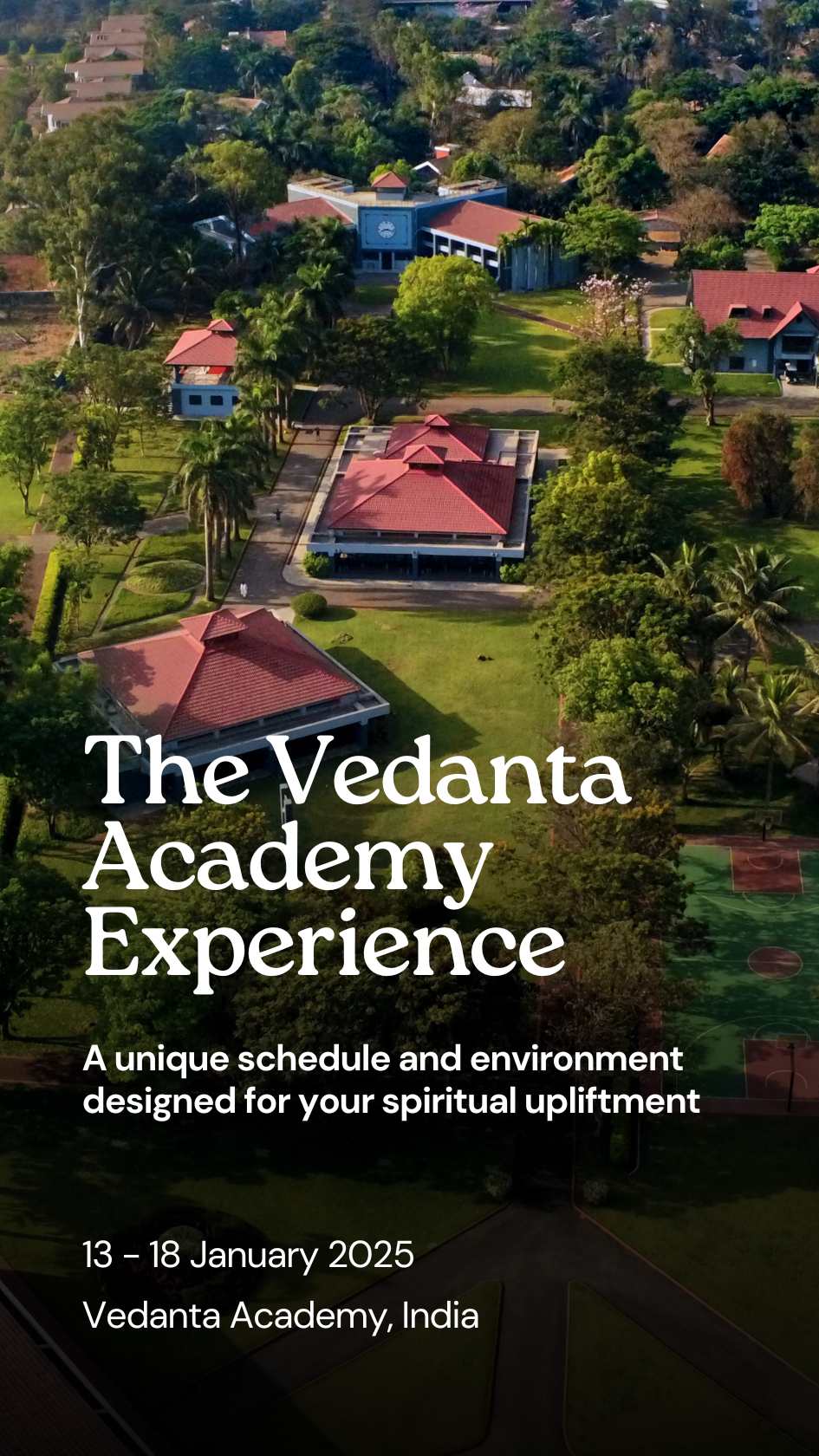 The Vedanta Academy Experience